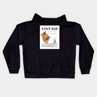 Vintage Vibes Kids Hoodie